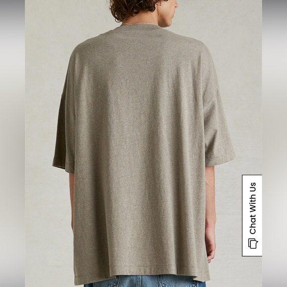 Fear of God Essentials Heather Grey T-shirt size M BNWT - Picture 5 of 8